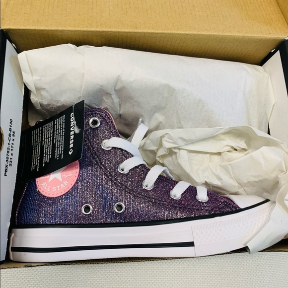 Converse Kids Chuck Taylor All Star Space Star 💕 - Picture 1 of 6